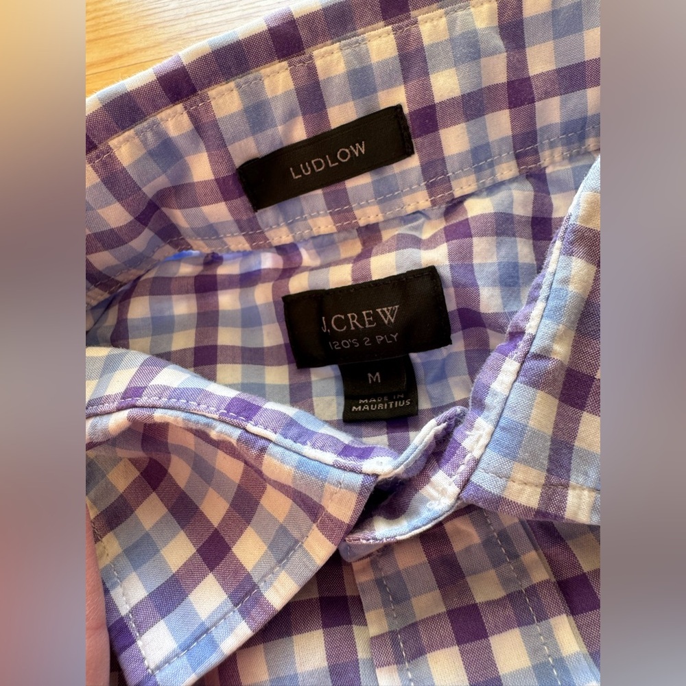 J. Crew Ludlow 120-Ply Men’s Button Down Office Preppy Business Casual Workwear